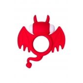 Красное эрекционное кольцо на пенис JOS COCKY DEVIL - JOS - в Коломне купить с доставкой