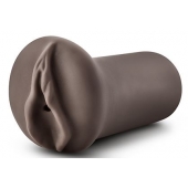 Коричневый мастубратор-вагина Nicole s Kitty - Blush Novelties - в Коломне купить с доставкой