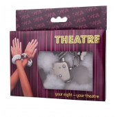 Наручники с белой меховой опушкой - ToyFa - купить с доставкой в Коломне