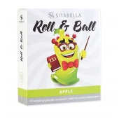 Стимулирующий презерватив-насадка Roll   Ball Apple - Sitabella - купить с доставкой в Коломне