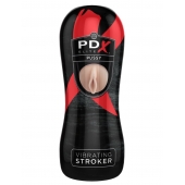 Мастурбатор-вагина Vibrating Pussy Stroker с вибрацией - Pipedream - в Коломне купить с доставкой