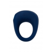 Синее эрекционное кольцо на пенис Satisfyer Ring 2 - Satisfyer - в Коломне купить с доставкой