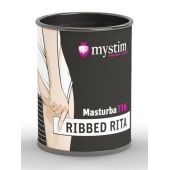 Компактный мастурбатор MasturbaTIN Ribbed Rita - MyStim - в Коломне купить с доставкой
