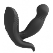 Черный вибромассажер простаты PROSTATE HERO - Dream Toys - в Коломне купить с доставкой