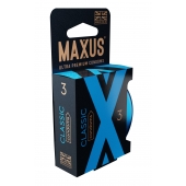 Классические презервативы в железном кейсе MAXUS Classic - 3 шт. - Maxus - купить с доставкой в Коломне
