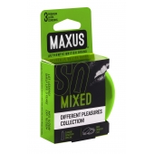 Презервативы в железном кейсе MAXUS Mixed - 3 шт. - Maxus - купить с доставкой в Коломне