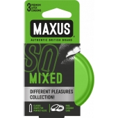 Презервативы в железном кейсе MAXUS Mixed - 3 шт. - Maxus - купить с доставкой в Коломне