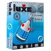 Презерватив LUXE Maxima  Глубинная бомба  - 1 шт. - Luxe - купить с доставкой в Коломне