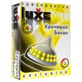 Презерватив LUXE  Exclusive  Кричащий банан  - 1 шт. - Luxe - купить с доставкой в Коломне