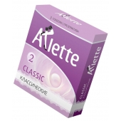 Классические презервативы Arlette Classic - 3 шт. - Arlette - купить с доставкой в Коломне