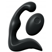 Черный вибромассажер простаты с пультом ДУ Control P-Spot Pro - Pipedream - в Коломне купить с доставкой
