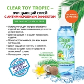 Очищающий спрей для игрушек CLEAR TOY Tropic - 100 мл. - Биоритм - купить с доставкой в Коломне