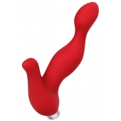 Красный силиконовый вибростимулятор простаты Proman - 12,5 см. - ToyFa - в Коломне купить с доставкой