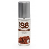 Смазка на водной основе S8 Flavored Lube со вкусом шоколада - 125 мл. - Stimul8 - купить с доставкой в Коломне