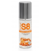 Смазка на водной основе S8 Flavored Lube со вкусом соленой карамели - 125 мл. - Stimul8 - купить с доставкой в Коломне