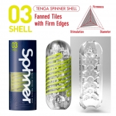 Мастурбатор SPINNER Shell - Tenga - в Коломне купить с доставкой
