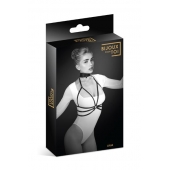 Черная упряжь на грудь Julia - Bijoux Pour Toi - купить с доставкой в Коломне