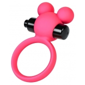Розовое виброкольцо на пенис A-Toys - A-toys - в Коломне купить с доставкой