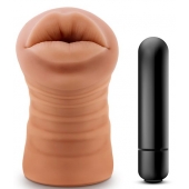 Кофейный мастурбатор-ротик Isabella - Blush Novelties - в Коломне купить с доставкой