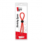 Красное эрекционное лассо с одной бусинкой-утяжкой STRETCHY THICK LASSO - Dream Toys - в Коломне купить с доставкой