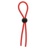 Красное эрекционное лассо с одной бусинкой-утяжкой STRETCHY THICK LASSO - Dream Toys - в Коломне купить с доставкой