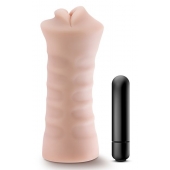 Телесный мастурбатор-ротик Angie - Blush Novelties - в Коломне купить с доставкой