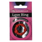 Эрекционное кольцо из киберкожи со стимулирующими бусинами - Sitabella - в Коломне купить с доставкой