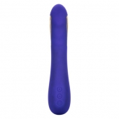 Фиолетовый вибратор с электростимуляцией Intimate E-Stimulator Petite Wand - 18,5 см. - California Exotic Novelties - купить с доставкой в Коломне