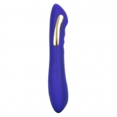 Фиолетовый вибратор с электростимуляцией Intimate E-Stimulator Petite Wand - 18,5 см. - California Exotic Novelties - купить с доставкой в Коломне