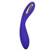 Фиолетовый вибратор с электростимуляцией Intimate E-Stimulator Wand - 21,5 см. - California Exotic Novelties - купить с доставкой в Коломне