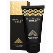 Гель для увеличения члена Titan Gel Gold Tantra - 50 мл. - Titan - купить с доставкой в Коломне