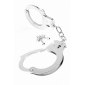 Металлические серебристые наручники Designer Metal Handcuffs - Pipedream - купить с доставкой в Коломне