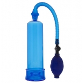 Синяя вакуумная помпа MENZSTUFF PENIS ENLARGER - Dream Toys - в Коломне купить с доставкой