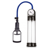 Прозрачная вакуумная помпа Sex Expert с манометром - Sex Expert - в Коломне купить с доставкой