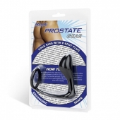 Стимулятор простаты с фиксацией эрекционным кольцом Prostate Gear - BlueLine - в Коломне купить с доставкой