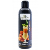 Интимный гель-смазка JUICY FRUIT с ароматом солёной карамели - 200 мл. - БиоМед - купить с доставкой в Коломне