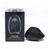 Черный инновационный мужской вибратор PULSE SOLO ESSENTIAL - Hot Octopuss - в Коломне купить с доставкой