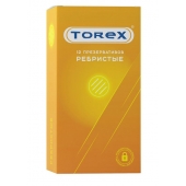 Текстурированные презервативы Torex  Ребристые  - 12 шт. - Torex - купить с доставкой в Коломне