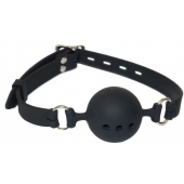 Черный кляп-шарик Charmer M - Lola Games - купить с доставкой в Коломне