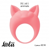 Оранжевое эрекционное кольцо Lemur Remi - Lola Games - в Коломне купить с доставкой