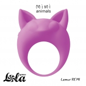 Фиолетовое эрекционное кольцо Lemur Remi - Lola Games - в Коломне купить с доставкой