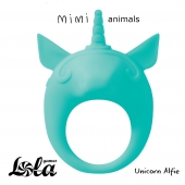 Зеленое эрекционное кольцо Unicorn Alfie - Lola Games - в Коломне купить с доставкой
