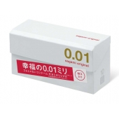 Супер тонкие презервативы Sagami Original 0.01 - 10 шт. - Sagami - купить с доставкой в Коломне