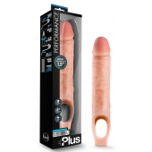 Телесный реалистичный фаллоудлинитель 10 Inch Silicone Cock Sheath Penis Extender - 25,4 см. - Blush Novelties - в Коломне купить с доставкой