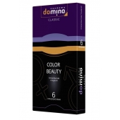 Разноцветные презервативы DOMINO Colour Beauty - 6 шт. - Domino - купить с доставкой в Коломне