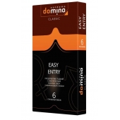Презервативы с увеличенным количеством смазки DOMINO Easy Entry - 6 шт. - Domino - купить с доставкой в Коломне