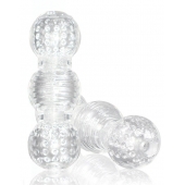 Прозрачный фигурный мастурбатор Master Stroker - Blush Novelties - в Коломне купить с доставкой