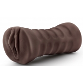 Коричневый мастурбатор-вагина Hot Chocolate Brianna - Blush Novelties - в Коломне купить с доставкой