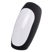 Черно-белый перезаряжаемый мастурбатор Erotist Hailstorm - Erotist Adult Toys - в Коломне купить с доставкой