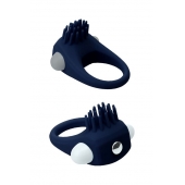 Синее эрекционное виброкольцо STIMU RING - Dream Toys - в Коломне купить с доставкой